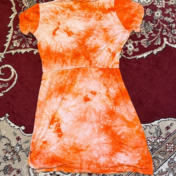 Calvin Klein Collection Vibrant Orange Dress - Picture 4 of 4